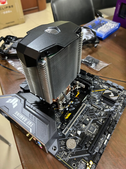 酷冷至尊(Cooler Master)暴雪T610P 风冷散热器(支持多平台/6热管/12CM双风扇/RGB灯效/电脑组件) 晒单图