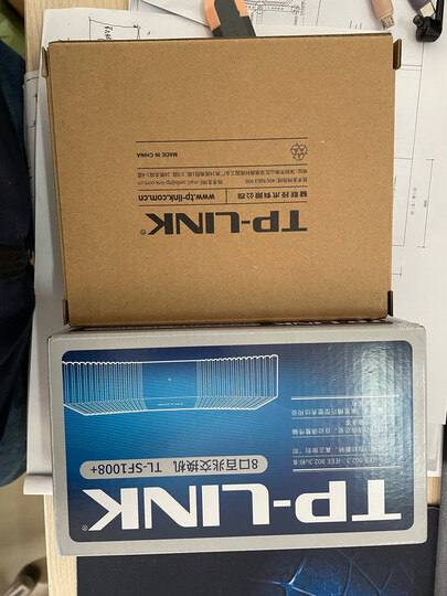 普联（TP-LINK） 8口百兆交换机 监控网络网线分线器 分流器 金属机身 TL-SF1008D 晒单图