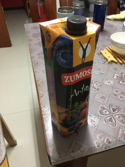 西班牙进口 NFC果汁 赞美诗(ZUMOSOL) 葡萄蓝莓草莓混合果汁100%纯果汁1L*2瓶 礼盒装  晒单图
