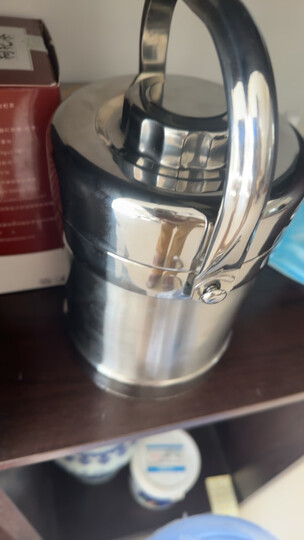 美厨（maxcook）304不锈钢保温饭盒提锅1.4L 双层保温桶学生便当盒 MCB-1.4L 晒单图