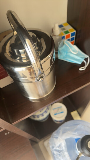 美厨（maxcook）304不锈钢保温饭盒提锅1.4L 双层保温桶学生便当盒 MCB-1.4L 晒单图