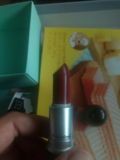 魅可(MAC)时尚唇膏 口红 3g Pretty Boy 美国原装进口 晒单图