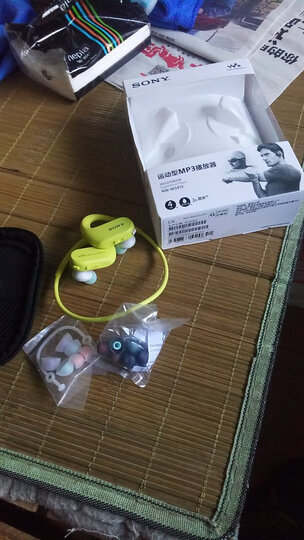 索尼(SONY)NW-WS413防水游泳跑步运动mp3音乐播放器一体耳机 4G(黑色) 晒单图