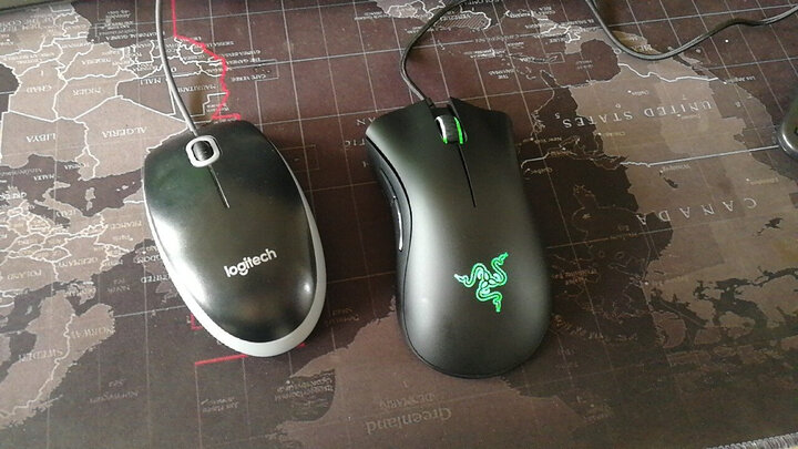 雷蛇(Razer)蝰蛇2013原版 有线游戏鼠标 黑色 电竞鼠标 绝地求生鼠标 吃鸡鼠标 晒单图