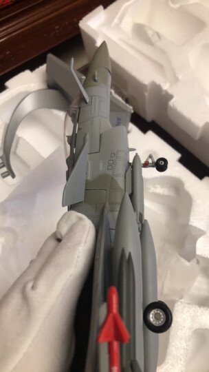 Terebo特尔博 1:48歼10B飞机模型仿真合金军事战斗机模型退伍纪念品 晒单图