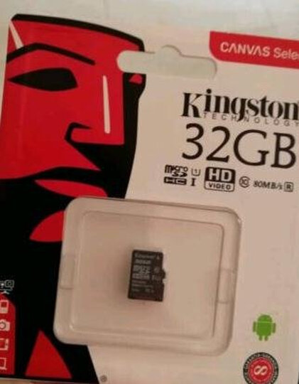 金士顿(Kingston)32GB Class4 TF(Micro SD)存储卡 晒单图