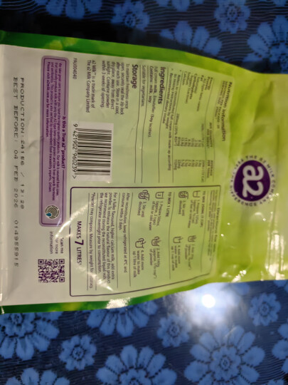 a2高钙全脂高蛋白学生儿童中老年成人奶粉新西兰进口1kg/袋 晒单图