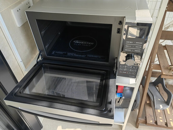 松下（Panasonic）NN-DF386M 平板式变频家用微波炉 23升 微波炉电烤箱一体机 微烤一体机 支持以旧换新 晒单图