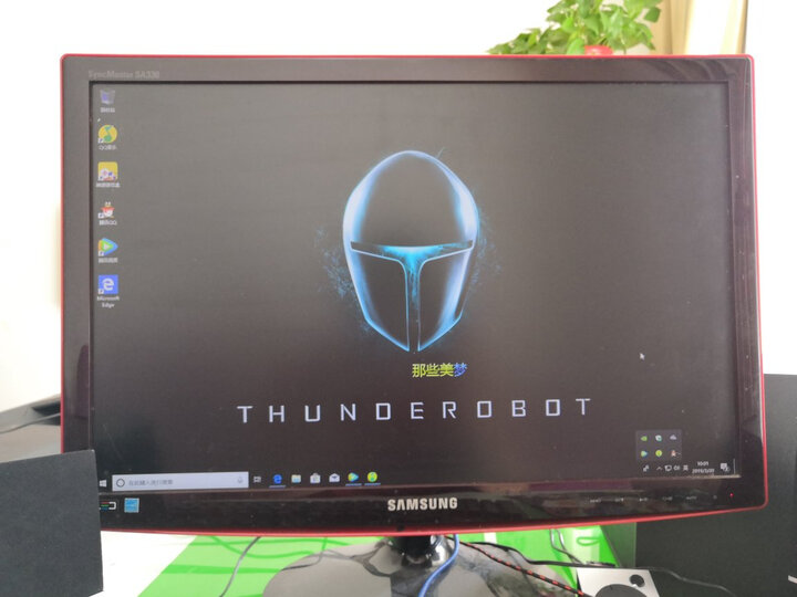 雷神(ThundeRobot)911黑武士A56吃鸡游戏台式电脑整机(i5-8400 8G GTX1060 6G 1T+128G)144Hz 27英寸 晒单图