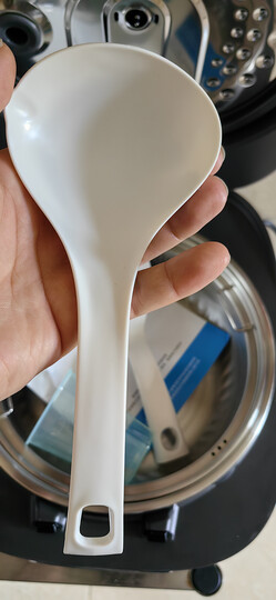 美的（Midea）智能电饭煲电饭锅4-5人家用5L大容量预约气动涡轮防溢锅金属机身蒸米饭锅-WFS5017TM 晒单图