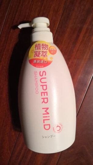 资生堂惠润(SUPER MiLD)柔净(绿野芳香)护发素600ml(日本进口润发乳 丝丝顺滑 全家适用) 晒单图