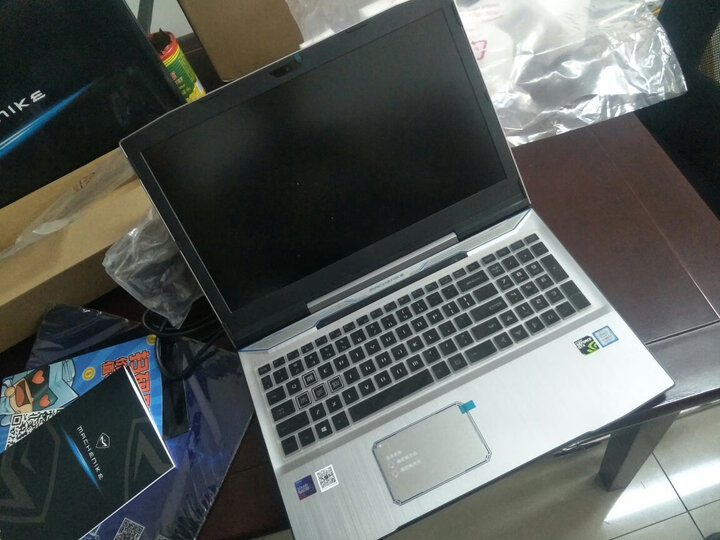 机械师T90 游戏本八代i7-8750H/GTX1050 4G独显/炫彩键盘吃鸡轻薄游戏笔记本电脑 银色 加强版i7/8G/128G固态+1T 晒单图