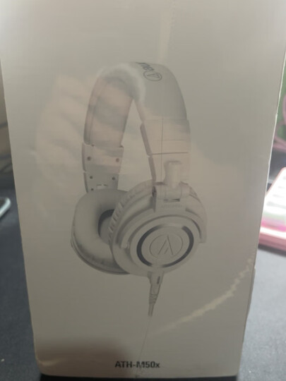 铁三角（Audio-technica）ATH-M50X WH 头戴式专业全封闭音乐HIFI耳机 白色 晒单图