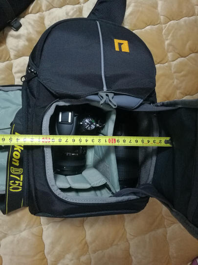安诺格尔(ainogirl) 摄影包单肩斜跨单反相机包 适用佳能尼康单反微单 A1362 经典黑二代-中号 晒单图