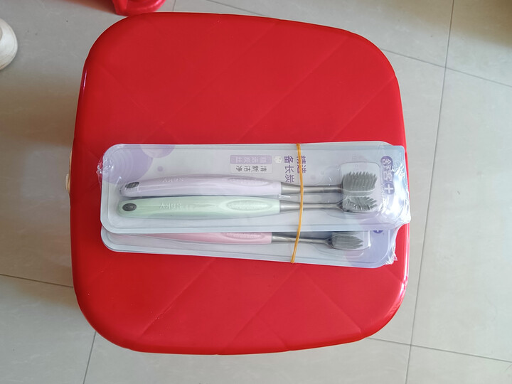 舒客炭丝能量竹炭软毛牙刷8支成人家庭装护龈防滑小头新老随机 晒单图