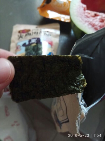 楼兰蜜语 休闲零食 南瓜子仁海苔夹心脆35g/袋 晒单图