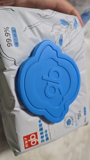 好孩子(gb)婴儿卫生湿巾 橄榄滋养湿巾80片*8包 新生儿湿纸巾 晒单图