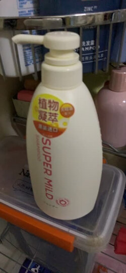 资生堂惠润(SUPER MiLD)柔净(绿野芳香)护发素600ml(日本进口润发乳 丝丝顺滑 全家适用) 晒单图