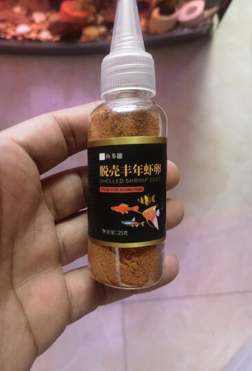 宝宝吃了长的很快哦。 脱壳丰年虾卵25g2025-04-30 17:44 来自京东android客户