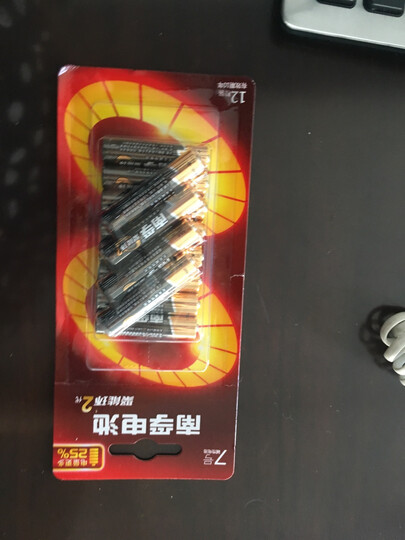 南孚(NANFU)5号碱性电池12粒 聚能环2代 适用于儿童玩具/血压计/血糖仪/挂钟/键盘/遥控器等 LR6AA 晒单图