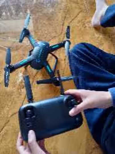 宝贝星（BBS）两块电池+遥控飞机儿童无人机航拍高清专业飞行玩具男孩生日礼物 40分钟续航 高清双摄+大尺寸 晒单图