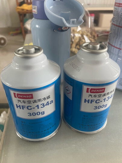 电装（DENSO）环保冷媒 HFC-134a 空调制冷剂 雪种 净含量300克 汽车氟利昂 晒单图