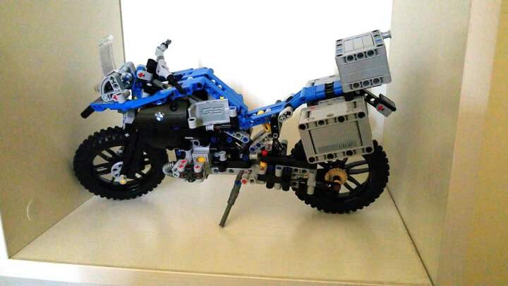 乐高(LEGO)积木 机械组Technic宝马R 1200 GS Adventure摩托车10-16岁 42063 儿童玩具 男孩女孩情人节礼物 晒单图