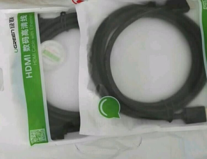 绿联(UGREEN)HDMI线2.0版 4K数字高清线 1米 3D视频线工程级 笔记本电脑机顶盒连接电视投影仪数据线 10106 晒单图