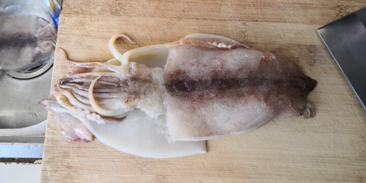京鲁远洋 冷冻鱿鱼片 250g 2-3条 袋装 火锅烧烤食材 自营海鲜水产 晒单图