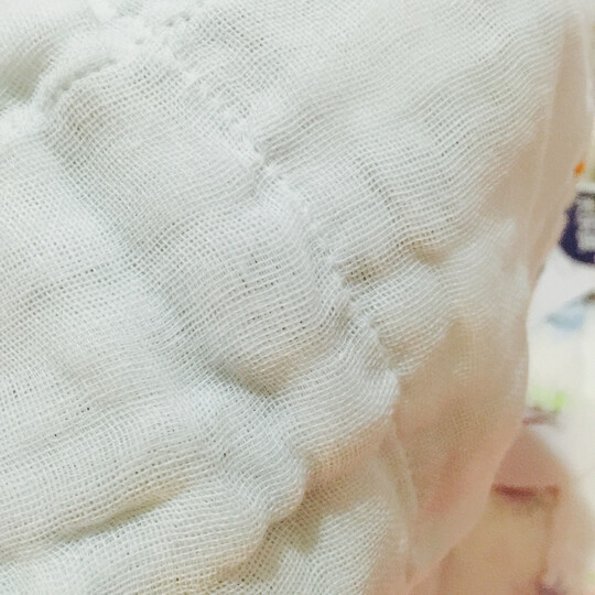 米乐鱼儿童吸汗巾新生婴儿棉纱布隔汗垫背巾周末动物园3条装 晒单图