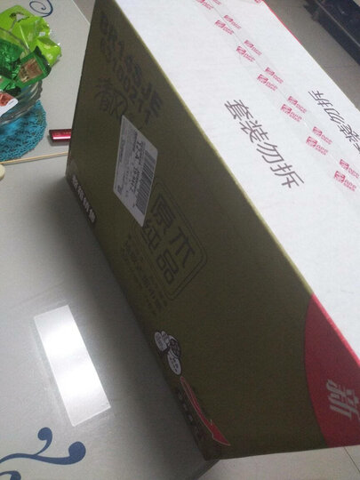清风(APP)抽纸 原木纯品金装系列 3层120抽软抽*24包纸巾(整箱销售)(新老包装交替发货) 晒单图