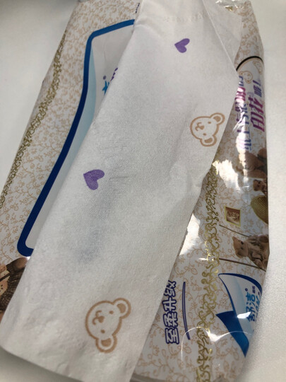 舒洁(Kleenex)抽纸纸巾 小熊印花软抽纸抽 120抽*4包 晒单图
