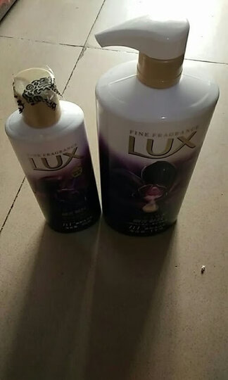 【京东超市】力士(LUX)沐浴露(闪亮冰爽1L+晶透焕采350ml) 晒单图