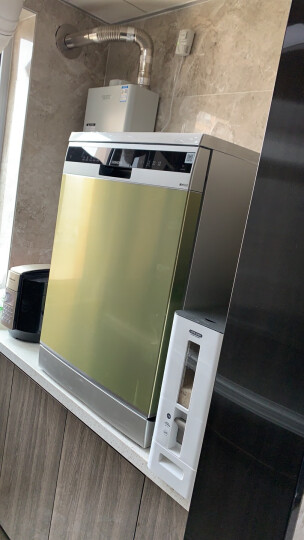 西门子（SIEMENS）德国原装进口 5D喷淋智能洗 双重烘干独立式除菌洗碗机不锈钢色13套SN255I13JC 晒单图