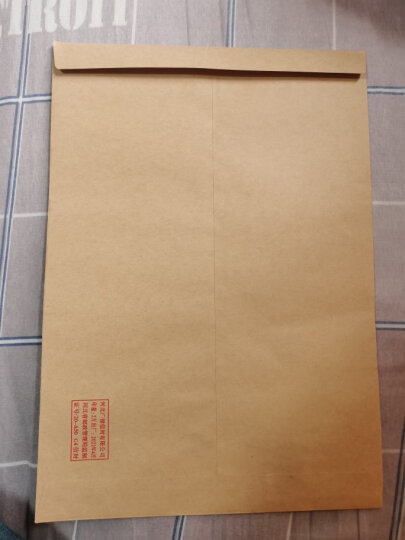 惠朗（huilang）10张9号A4纸大信封 加厚120g牛皮纸邮局标准信封文件袋0651 晒单图
