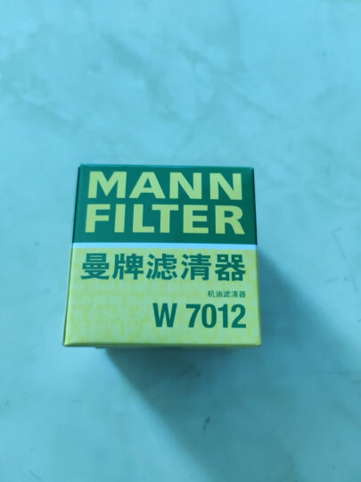 曼牌（MANNFILTER）机油滤清器机滤机油滤芯W7012新英朗凯越科鲁兹赛欧乐驰乐骋五菱 晒单图