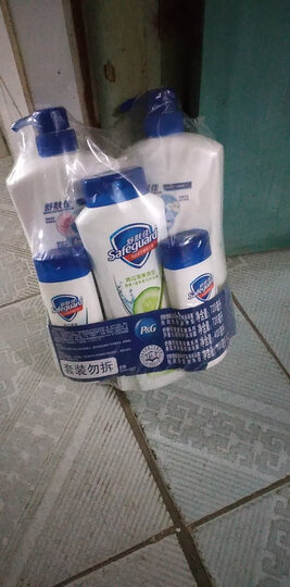 舒肤佳沐浴露金银花/菊花自然爽洁720ml(沐浴乳 清凉健肤 无皂基 新老包装随机发货) 晒单图