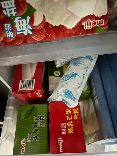 明治（meiji）抹茶红豆雪糕 72g*6支 彩盒 冰淇淋 新旧配方随机发货 晒单图