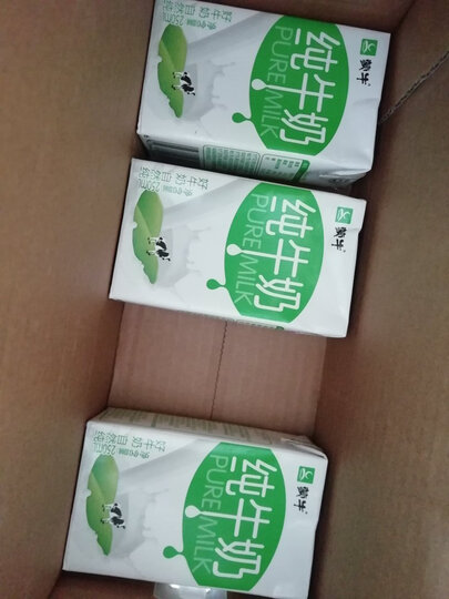 蒙牛 纯牛奶 PURE MILK 250ml*16 礼盒装 晒单图