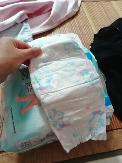 菲比(Fitti)纸尿裤 大号尿不湿 秒吸舒爽 L84片【9-14KG】 晒单图