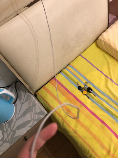 品胜 苹果数据线 双面USB尼龙充电器线 1米玫瑰金 适用于苹果Xs Max/XR/X/6s/7/8plus/6/5S iPad air/Pro 晒单图