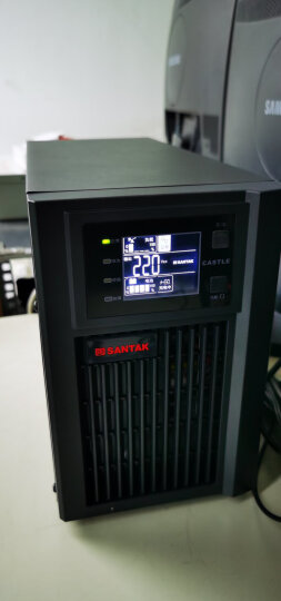 山特SANTAK C1KC2KC3K在线式UPS不间断电源内置电池标准机机房服务器稳压后备电源 晒单图