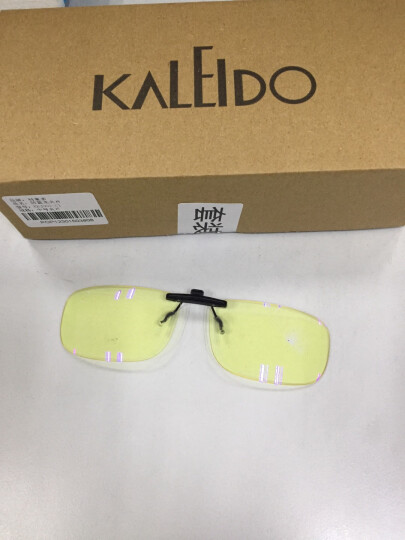 科莱多（KALEIDO） 科莱多 防蓝光夹片近视眼镜夹片电竞游戏电脑护目平光镜 圆形夹片-镜片尺寸5.8*4.7cm 晒单图