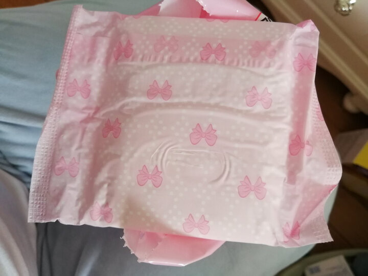 高洁丝Kotex 少女肌240mm2包*18片 日用棉柔丝薄卫生巾 晒单图