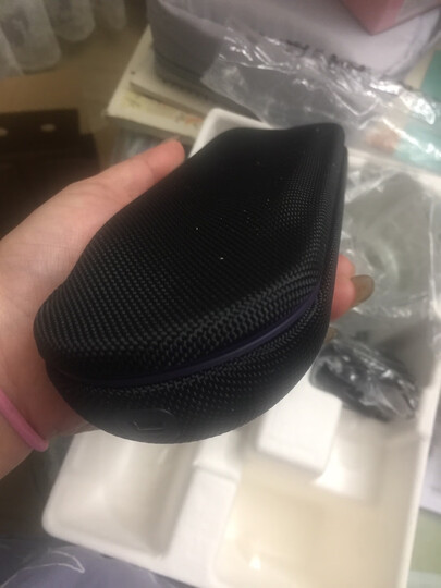 飞利浦(PHILIPS) 电动牙刷 成人声波震动钻石系列(自带刷头*2+充电旅行盒+充电玻璃杯) 紫钻HX9372/04 晒单图