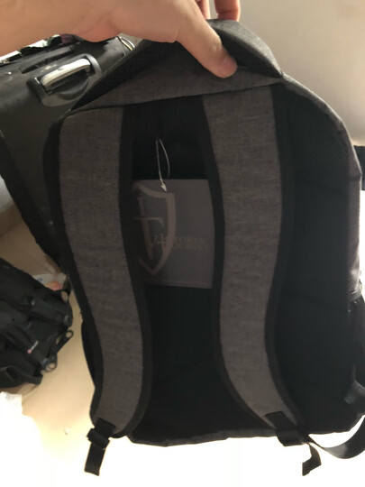 维多利亚旅行者 VICTORIATOURIST 双肩包电脑包15.6英寸笔记本包 男防水双肩背包V9006黑色 晒单图