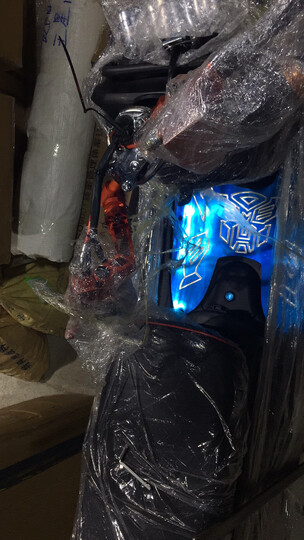 日杰(RIJIE)祖玛电动车电动摩托车电瓶车1800W72V踏板摩托车电车电摩军绿色 高配款:酒 红 超威72v20A 6个电瓶 晒单图