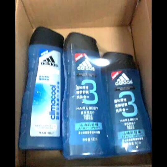 阿迪达斯(Adidas)男士清风香波沐浴露250ml 持久留香控油香波沐浴露 晒单图