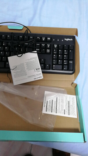 罗技(Logitech)K120 键盘 有线键盘 办公键盘 全尺寸 黑色 自营 U口 晒单图