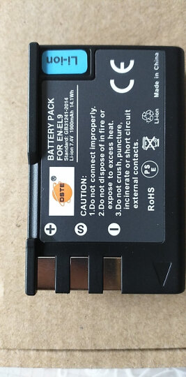 蒂森特（dste） 尼康 D40 D60 D5000 D3000 单反相机 EN-EL9 电池 晒单图